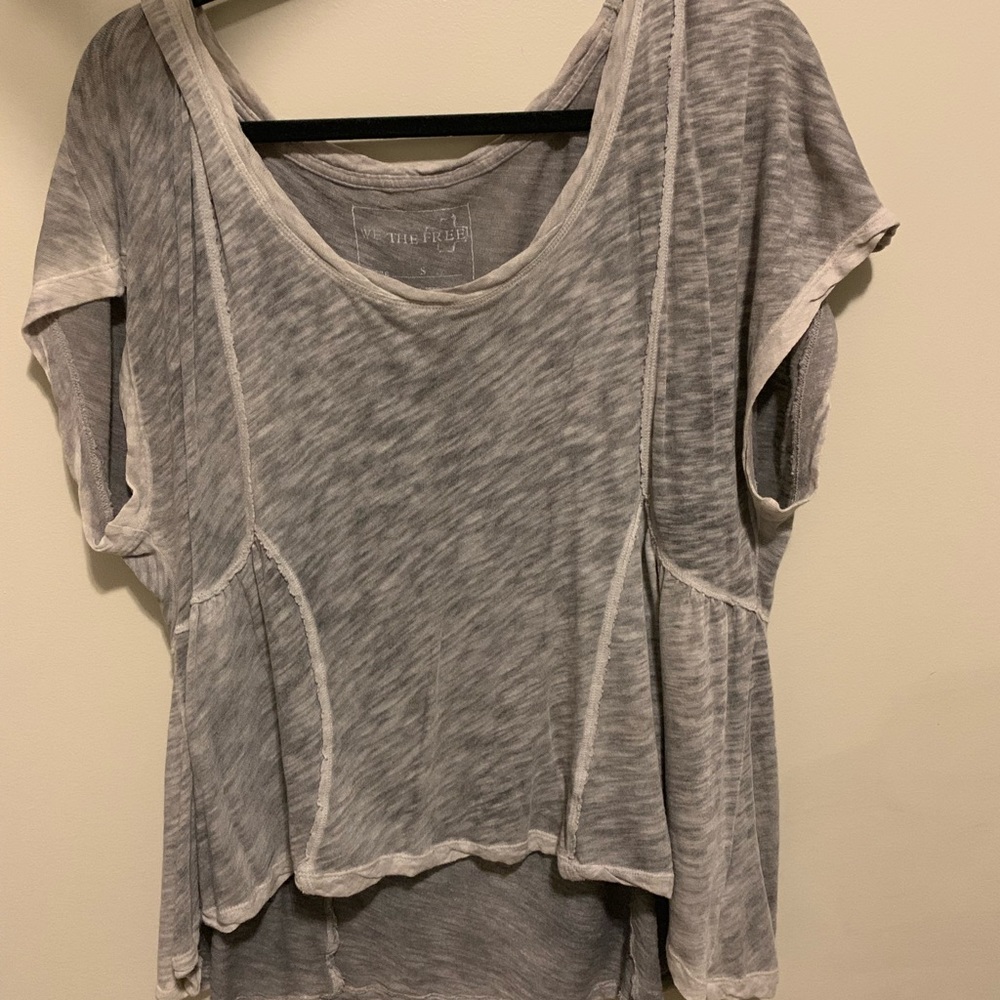 We the free slouchy top